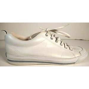 Keds Womens White Leather Sneakers WH03054M Casual Lace Sneakers Sz 8.5